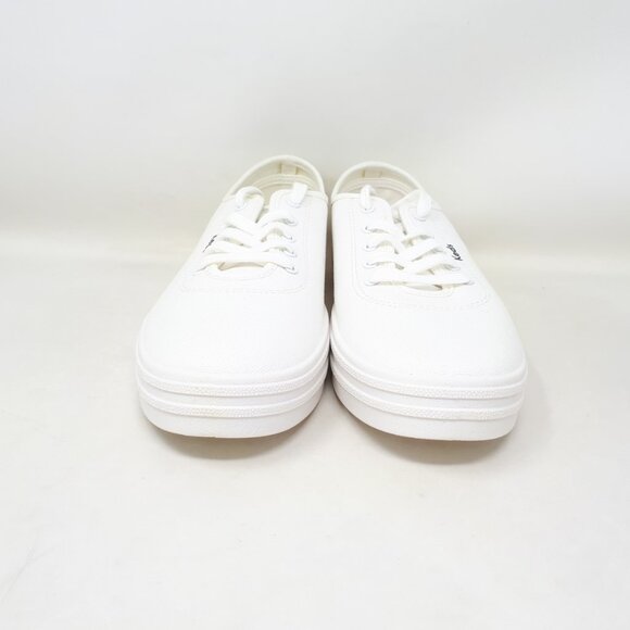 Keds Breezie Canvas All White Casual Champion Shoe Sneaker Womens 9 US WF65859 - Picture 7 of 12